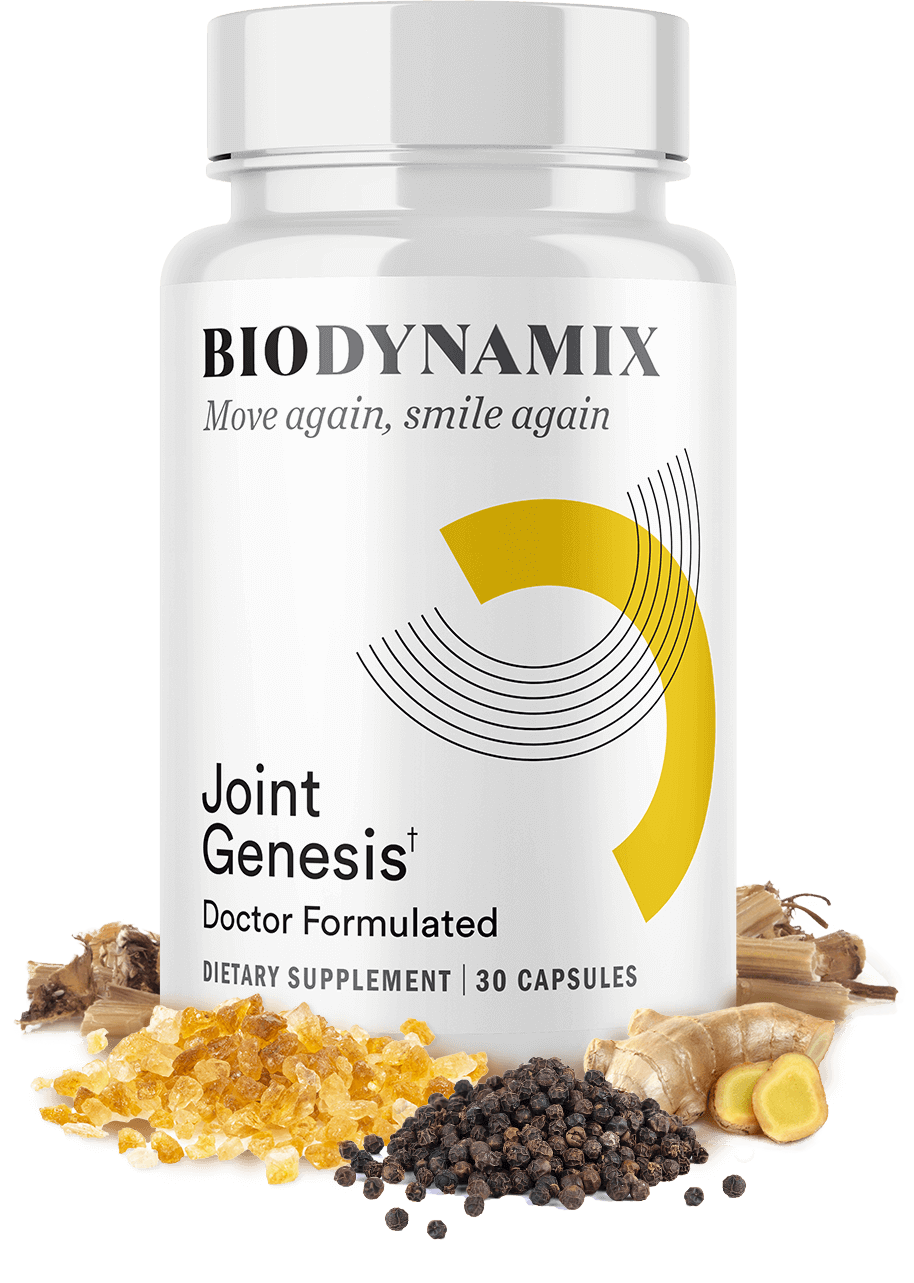 Joint Genesis supplement bottle